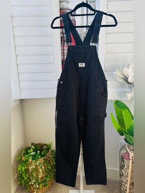 Vans Black Denim Bib Overalls